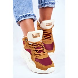 Încălțăminte sport pentru femei Big Star Beige GG274646 bej 2