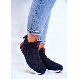 Cizme de zăpadă pentru tineret pentru femei Big Star Navy Blue GG274471 albastru marin 1