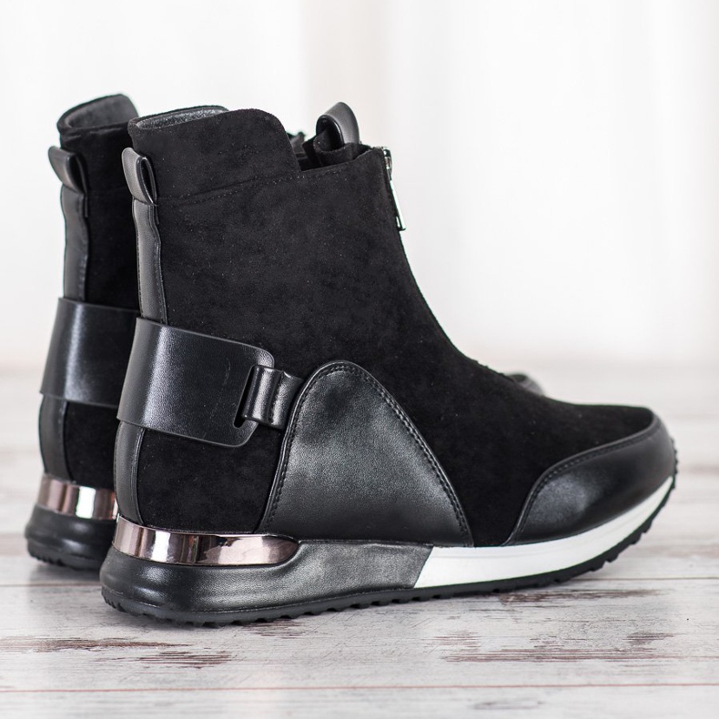 Goodin Ghete sport cu fermoar negru 1