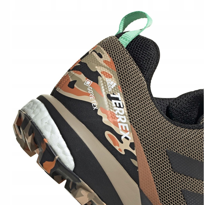 Pantofi Adidas Terrex Skychaser Lt Gtx M FV6827 maro negru multicolor 2