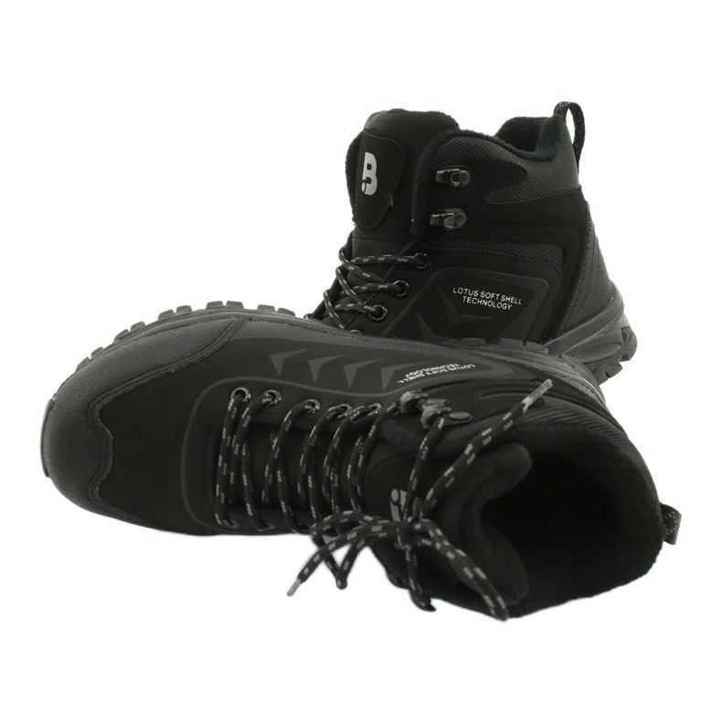 McBraun Softshell sport de înaltă trekking negru 9TR37-1405 4