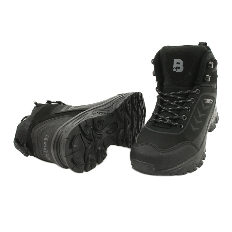 McBraun Trekking sport softshell de înaltă culoare negru 9TR37-1403 2 McBraun Trekking sport softshell de înaltă culoare negru 9TR37-1403 2