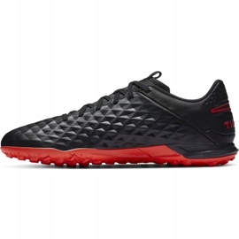 Pantof de fotbal Nike Tiempo Legend 8 Academy Tf M AT6100 060 multicolor negru 2