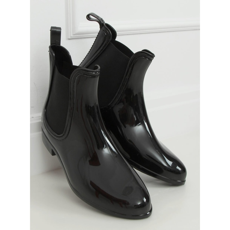 Cizme negre Jodhpur pentru femei DC01P Negru 2