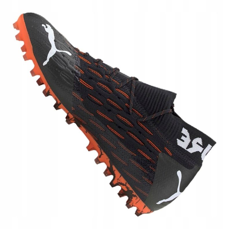 Ghete de fotbal Puma Future 6.1 Netfit Mg M 106181-01 multicolor negru 1