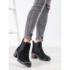 Sergio Leone Ghete Chelsea elegante negru 1 Sergio Leone Ghete Chelsea elegante negru 1