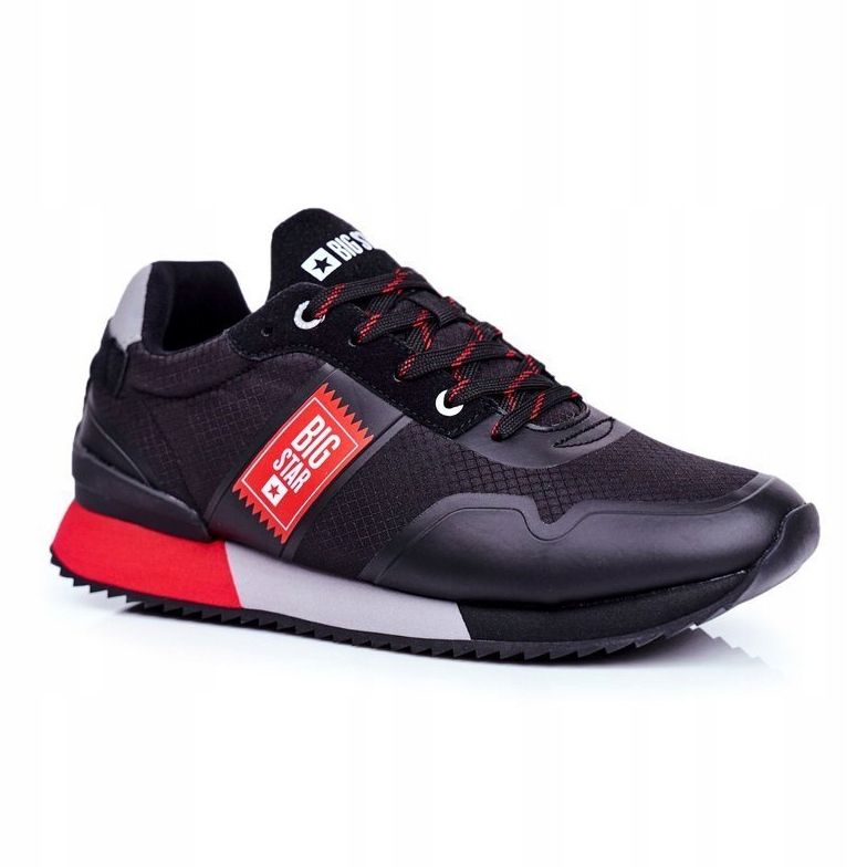 Încălțăminte sport pentru bărbați Big Star Black GG174181 negru 1