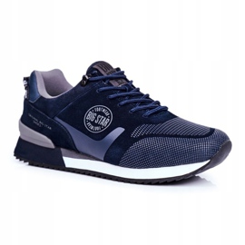 Încălțăminte sport pentru bărbați Adidași Big Star Navy Blue GG174547 albastru marin albastru gri 1 Încălțăminte sport pentru bărbați Adidași Big Star Navy Blue GG174547 albastru marin albastru gri 1