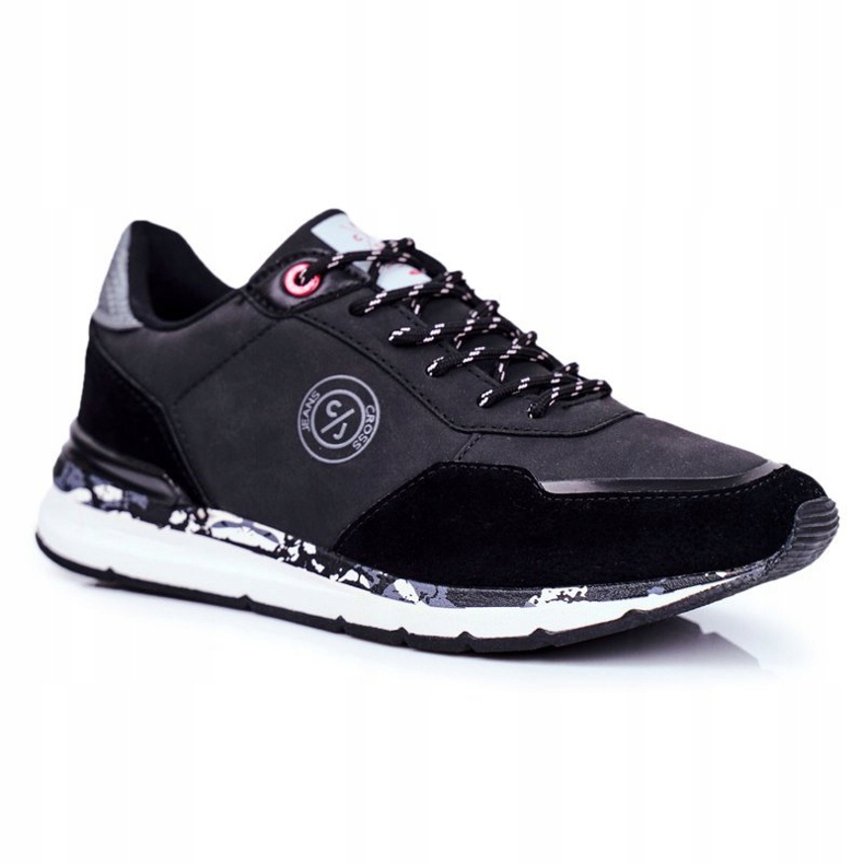 Pantofi sport bărbați Cross Jeans Negru GG1R4027C gri 1