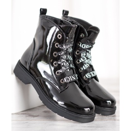 Muncitori lăcuți VINCEZA negru 1