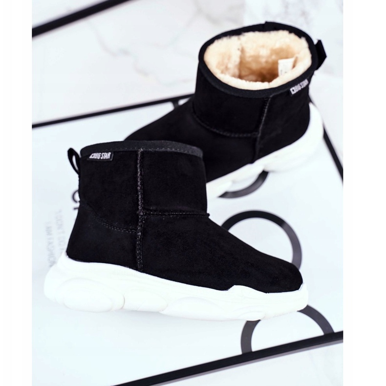 Cizme de zăpadă Big Star pentru copii Gri închis GG374085 negru multicolor 1 Cizme de zăpadă Big Star pentru copii Gri închis GG374085 negru multicolor 1