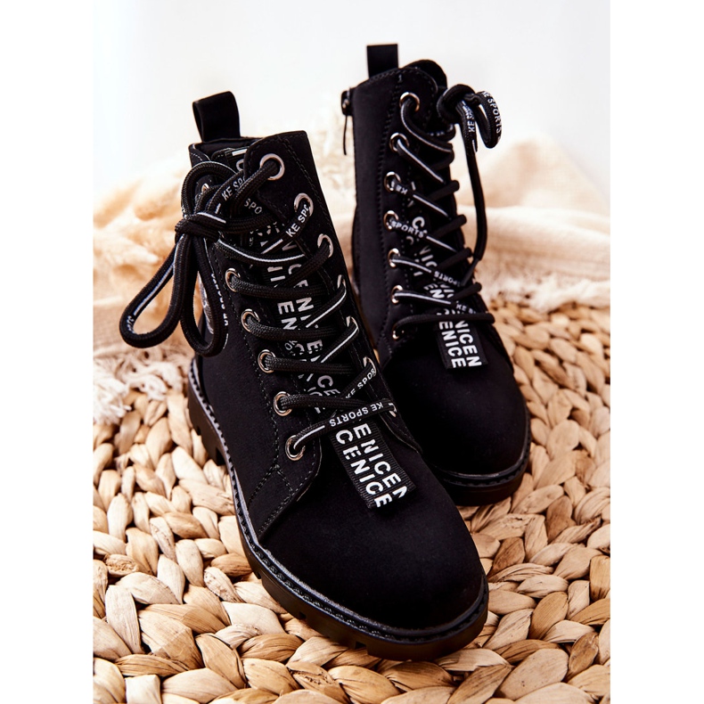 Vinceza Ghete copii Lucrători Black Mini Aspen negru 1