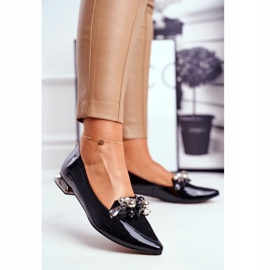 Balerini de damă Laura Messi Piele Neagră 2157 negru 1