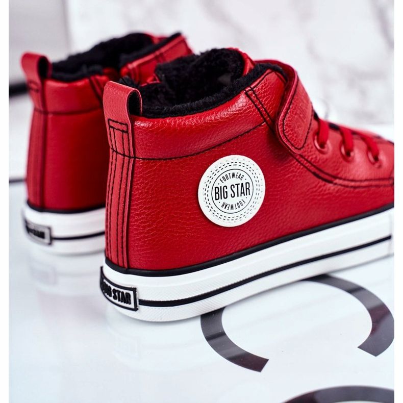 Adidași pentru copii Big Star Warmed Red GG374034 roșu 1