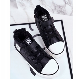 Adidași pentru copii Big Star Warm Black GG374035 negru 1