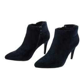 Ghete bleumarin cu elastic Adresea albastru marin 2