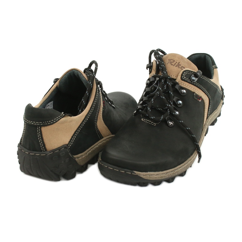 Riko pentru bărbați Trekking Sports 474 negru bej 3