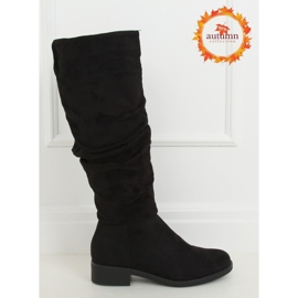 Cizme negre pentru femei negre D7525 Negre negru 1