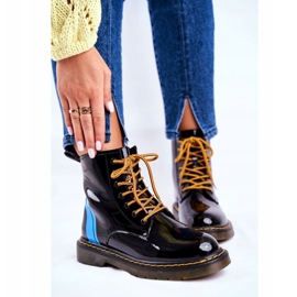 Cizme pentru femei Trappers Piele Glany Goe Negru GG2N3056 1