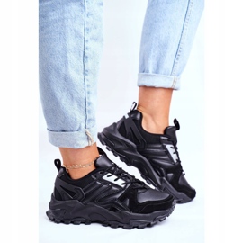 Încălțăminte sport pentru femei Adidași Big Star Black GG274981 negru 1