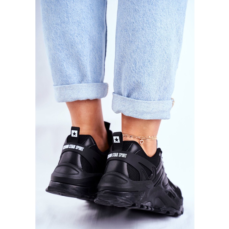 Încălțăminte sport pentru femei Adidași Big Star Black GG274981 negru 2