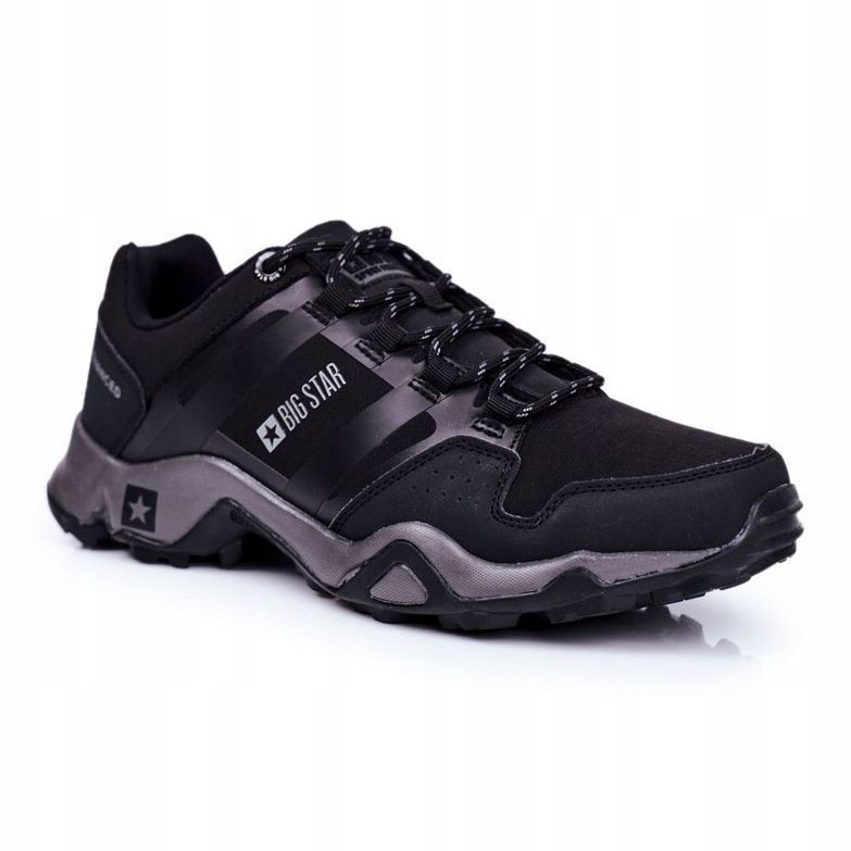 Pantofi Trekker pentru bărbați Big Star Outdoor Black GG174269 negru 1