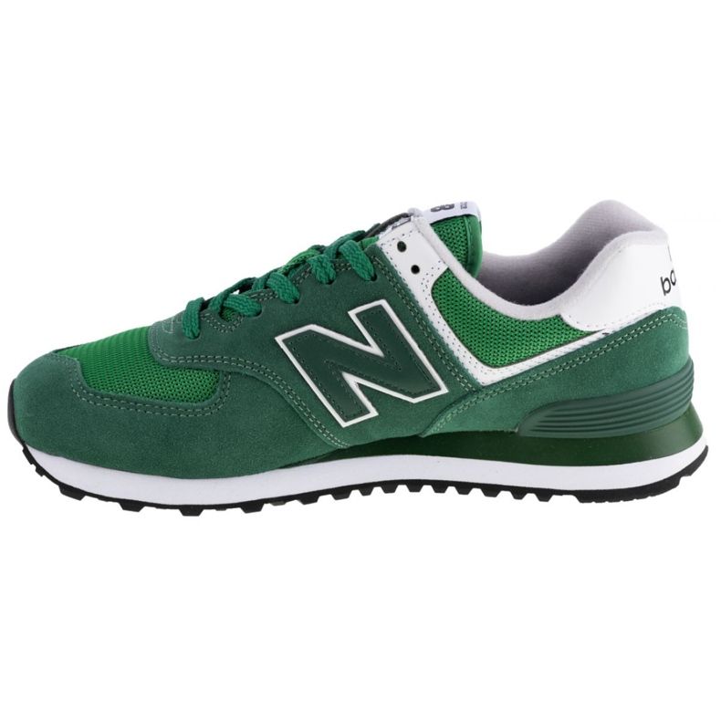 Pantofi New Balance M ML574SSP alb verde 1
