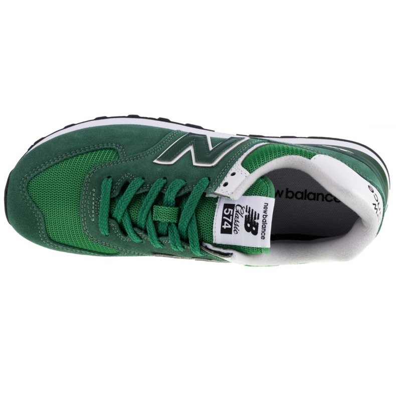 Pantofi New Balance M ML574SSP alb verde 2