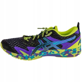 Asics Gel-Noosa Tri 12 M 1011A673-003 negru violet albastru verde 1 Asics Gel-Noosa Tri 12 M 1011A673-003 negru violet albastru verde 1