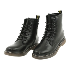 Evento Cizme clasice Ghete negre 20BT35-3002 Black Mat negru 4