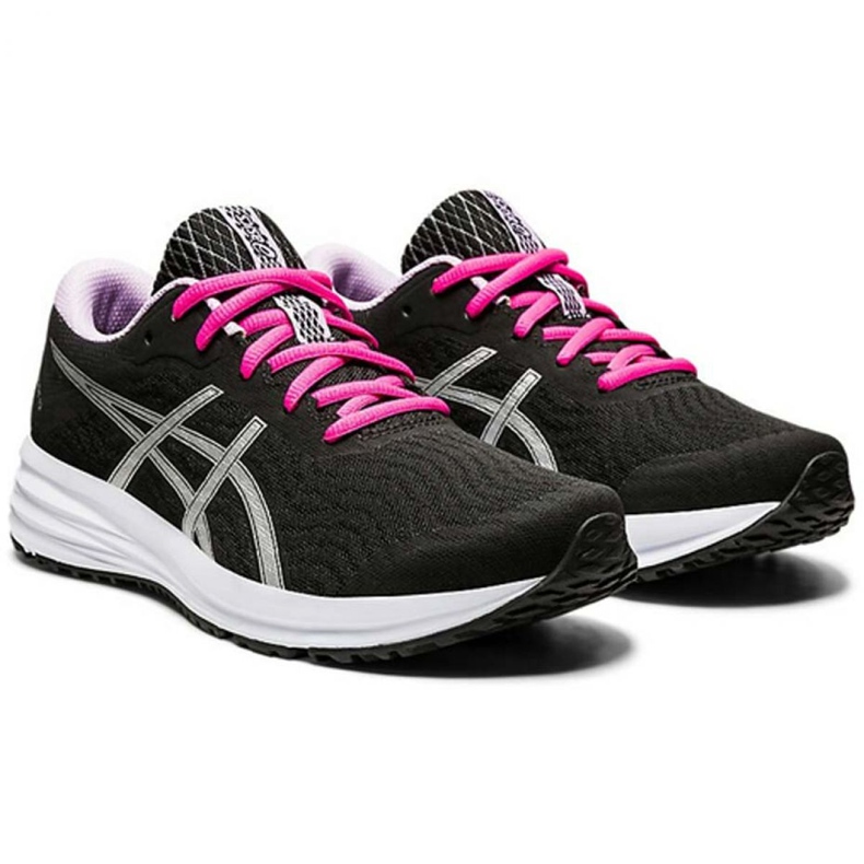 Pantofi de alergare Asics Patriot 12 W 1012A705 002 negru roz 2