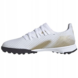 Ghete de fotbal Adidas X GHOSTED.3 Tf Jr EG8214 gri gri 2 Ghete de fotbal Adidas X GHOSTED.3 Tf Jr EG8214 gri gri 2