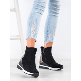 Cizme cu toc VINCEZA negru 1 Cizme cu toc VINCEZA negru 1