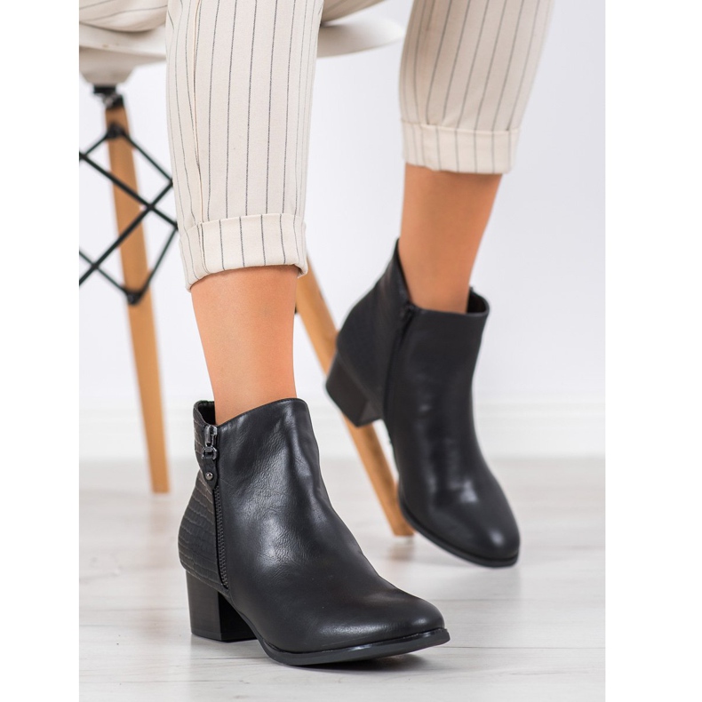 Kylie Cizme negre negru 1