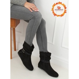 Ghete dama negre negre DH28 Negru 1