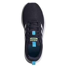 Pantofi Adidas Lite Racer Cln Jr FV9608 negru albastru marin 1