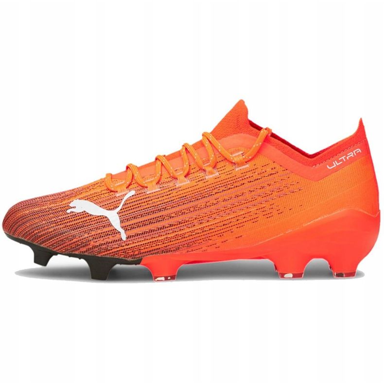Ghete de fotbal Puma Ultra 1.1 Fg Ag M 106044 01 multicolor portocale 2