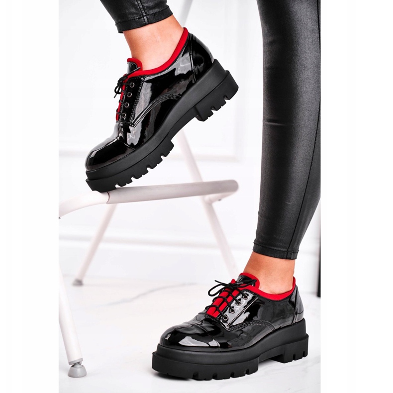 PV3 Încălțăminte din piele Visconi pentru femei negru 7427936 1