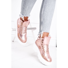 PS1 Încălțăminte sport femei Warmed Pink Golden Davan roz de aur 2