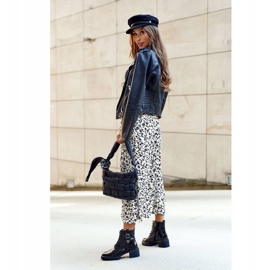 S.Barski Cizme de damă lacuit negru Drive Me Crazy 1