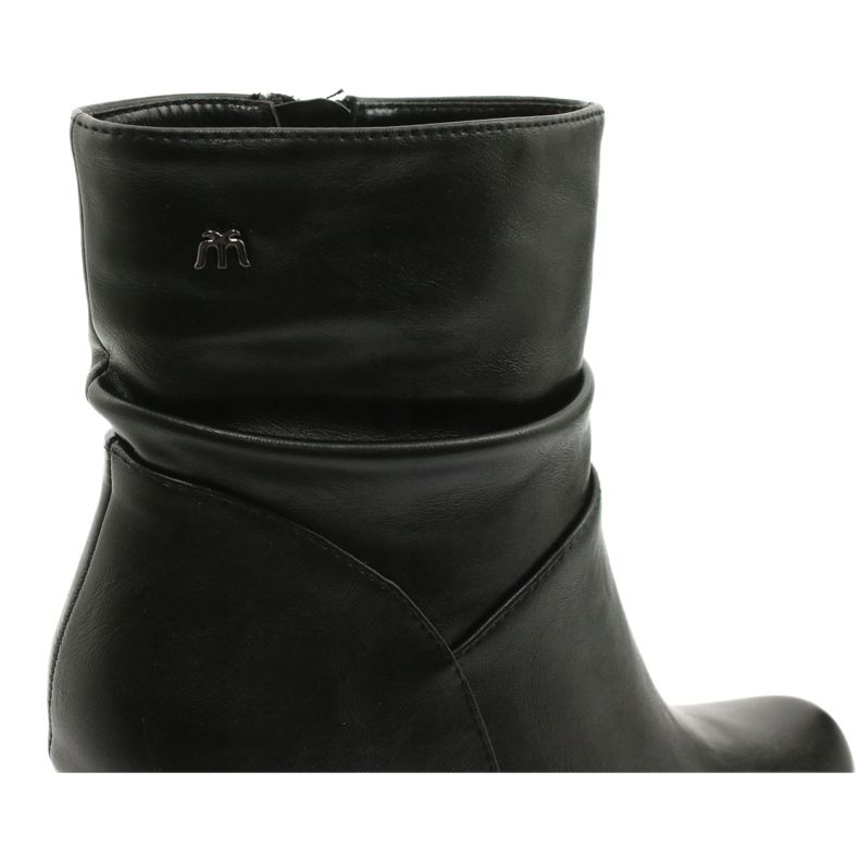 M.Daszyński Cizme negre pe postarea lui Daszyński AF125-7 negru 5