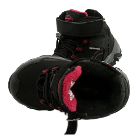 American Club Cizme Softshell pentru copii cu membrană neagră HL42/20 negru 4