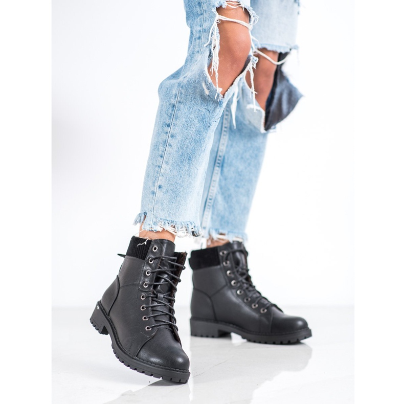 Kylie Trappers cu șiret negru 1