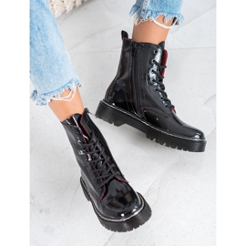 Muncitori lăcuți VINCEZA negru 2