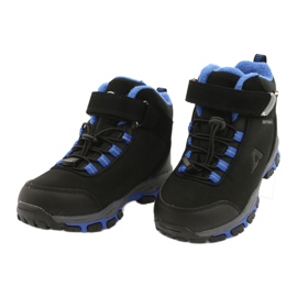American Club Cizme americane Softshell cizme impermeabile cu membrană negru albastru 2