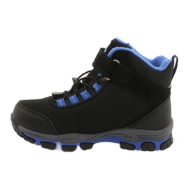 American Club Cizme americane Softshell cizme impermeabile cu membrană negru albastru 1