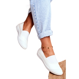 LU BOO Adidași Slip On Slip-on Adidas Justy alb 2