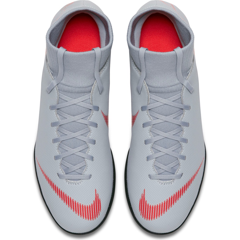 Pantofi de fotbal Nike Mercurial Superfly X 6 Club Tf AH7372 060 gri gri 1