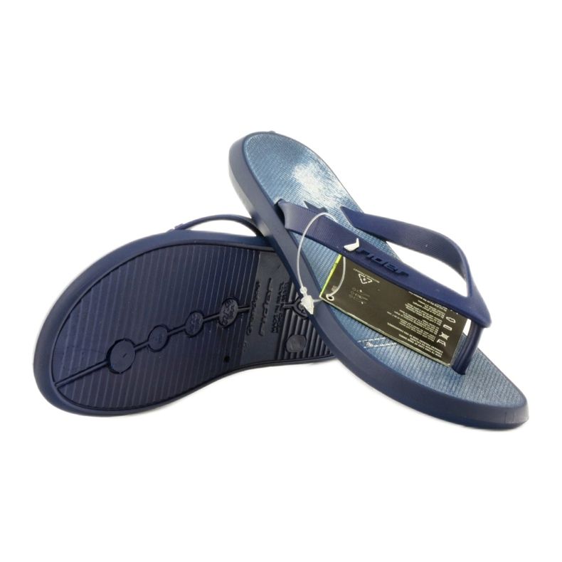 Papuci bleumarin pantofi copii Rider 1307 flip-flops albastru marin 3