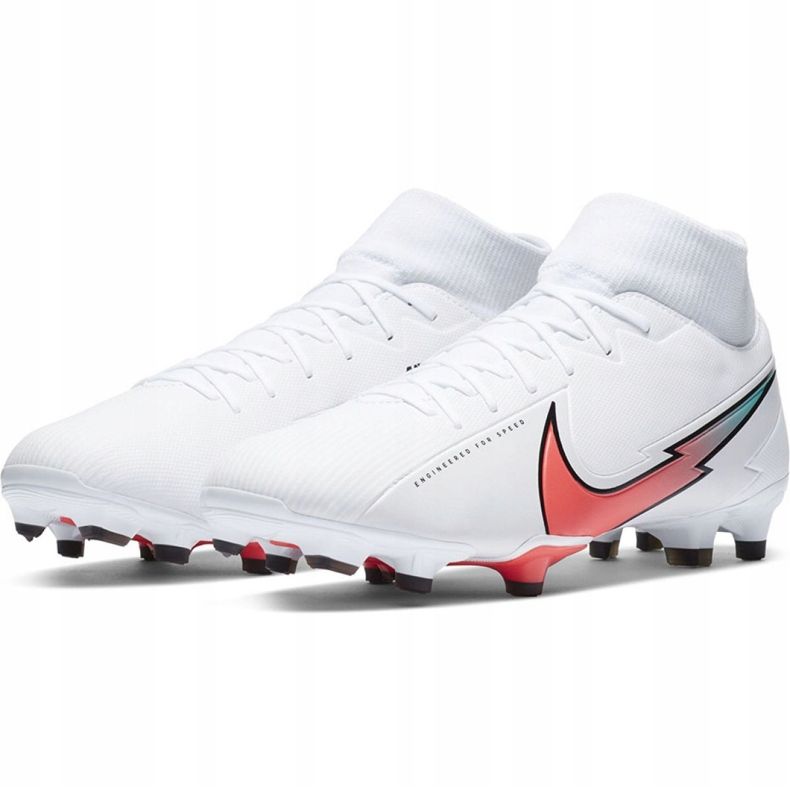 Pantof de fotbal Nike Mercurial Superfly 7 Academy FG / MG M AT7946 163 alb 1 Pantof de fotbal Nike Mercurial Superfly 7 Academy FG / MG M AT7946 163 alb 1